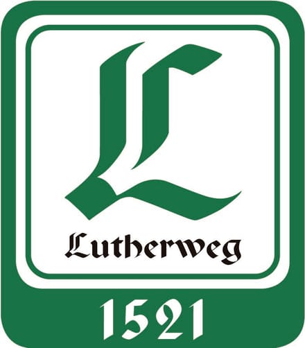 Logo des Lutherwegs 1521